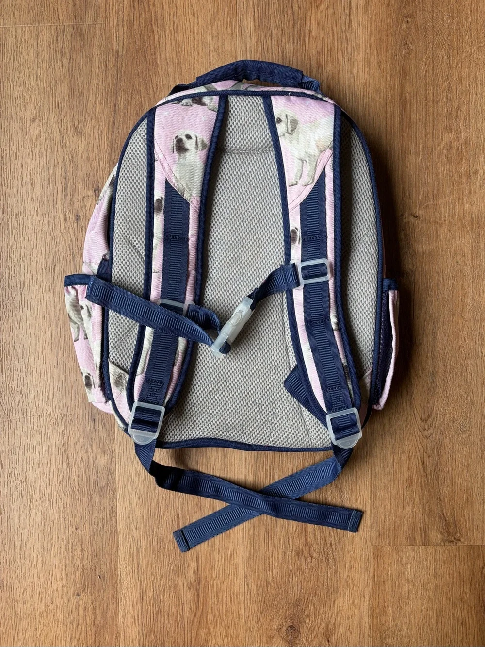 Pottery Barn Kids Pink Puppy Dog Backpack Small Preschool Toddler Book Bag